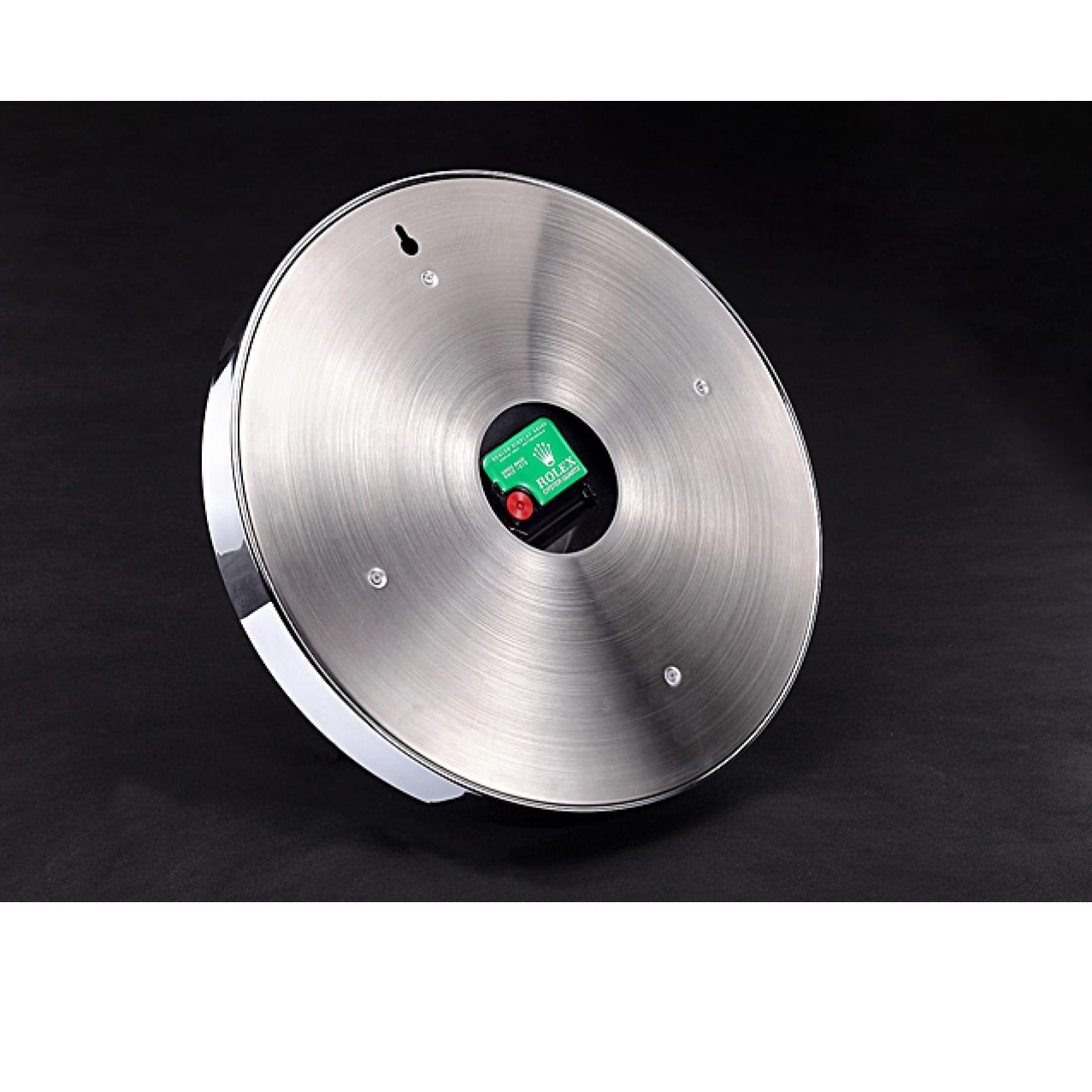 Aaa replica watch Milgauss Silver Wall Clock 621910 Rolex 0716